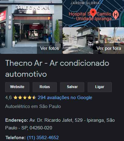 thecno ar google meu negocio